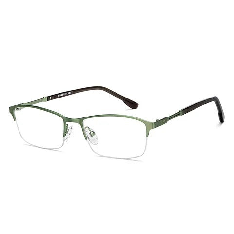 Vincent Chase - Green Half Rim Cat Eye