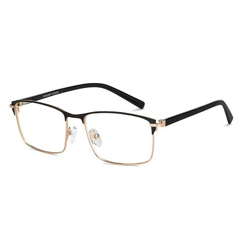 Vincent Chase - Black Full Rim Rectangle